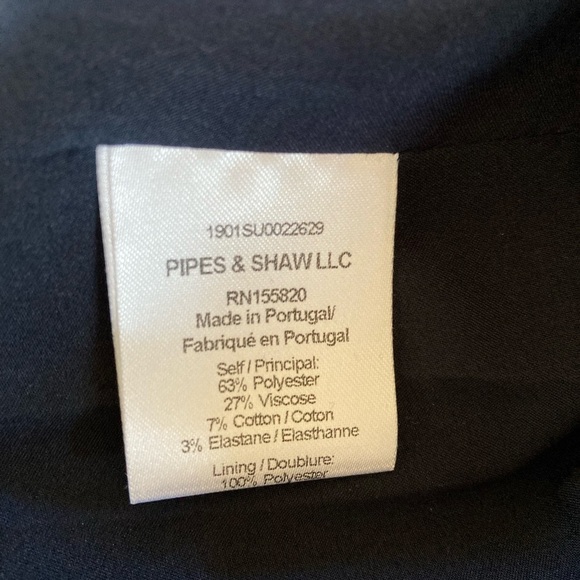 Veronica Beard Mikel Contrast Stitch Mini Dress Women's Sz 8 - Picture 8 of 16